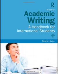 Help with academic writing book